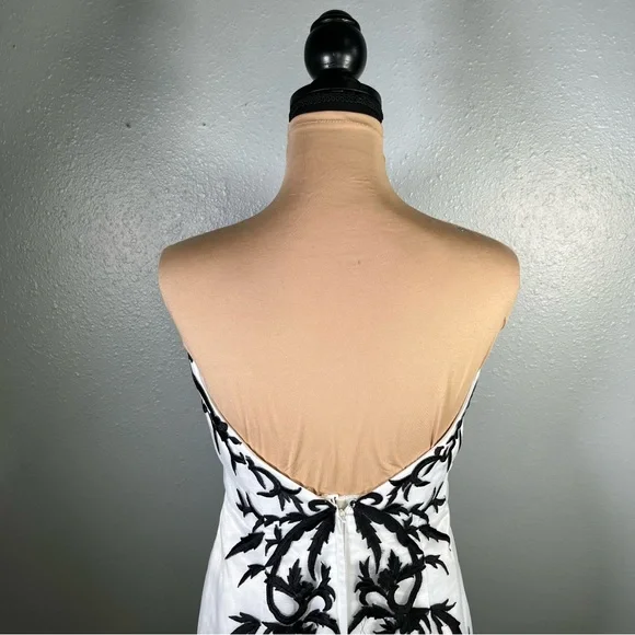 Disney Enchanted Strapless Embroidered Gown 8 | Formal Glam Ballgown Dress - Picture 8 of 14